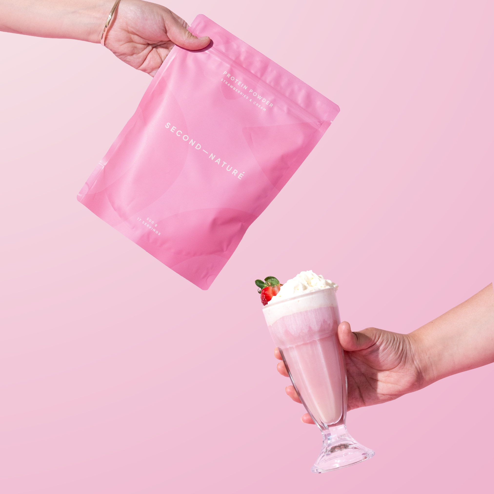 Strawberries & Cream Pea Protein / 500g