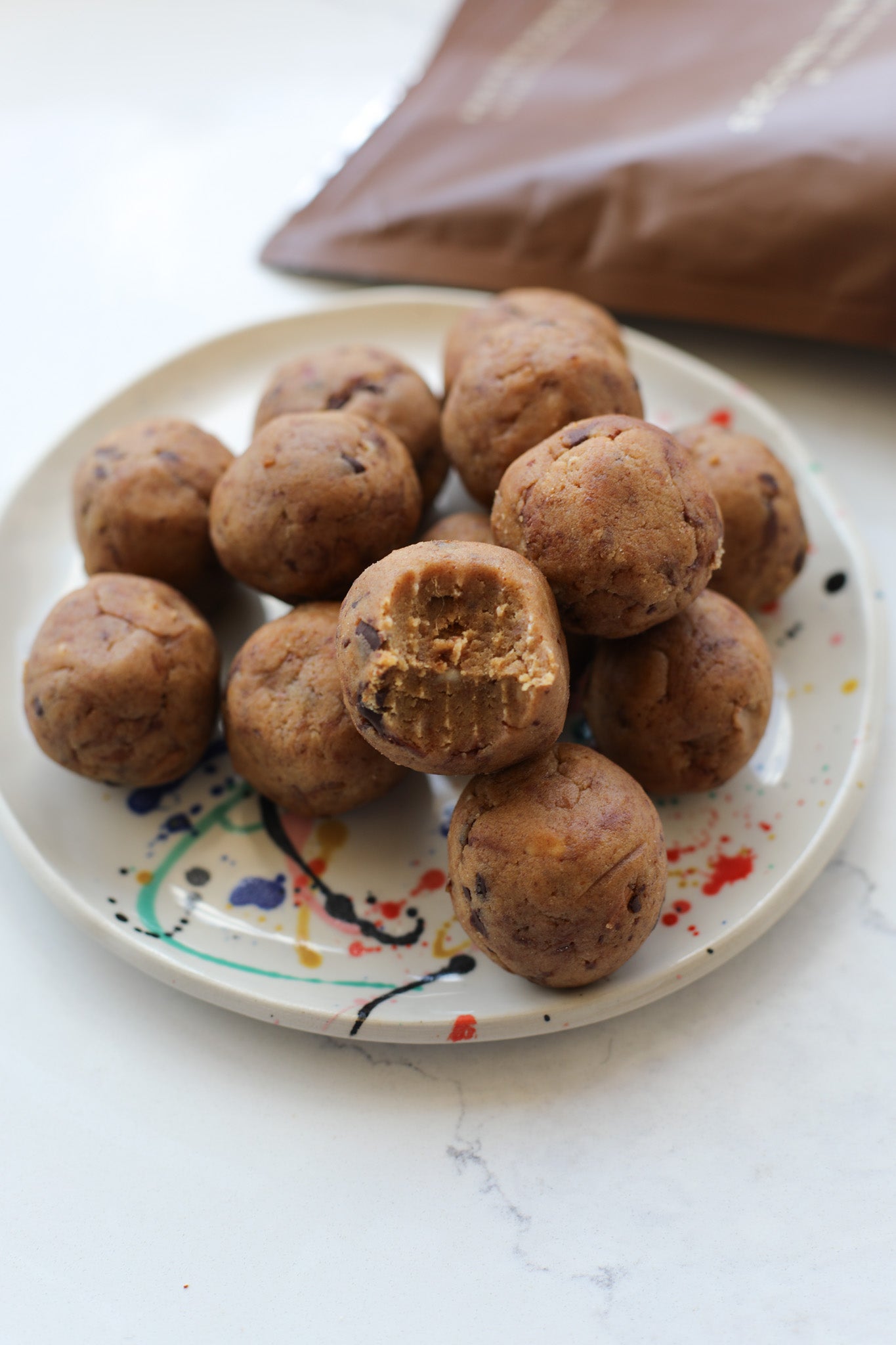 Cookie Dough Protein Balls