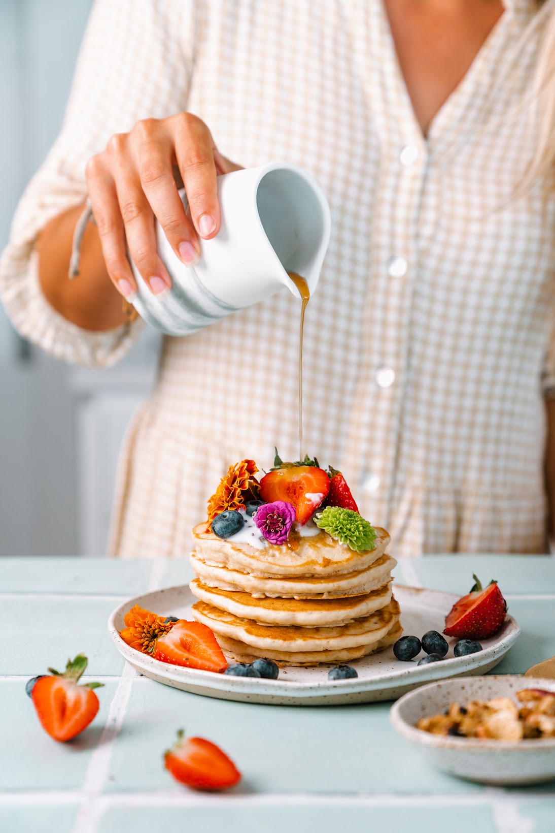 Cinnamon Roll Pancakes