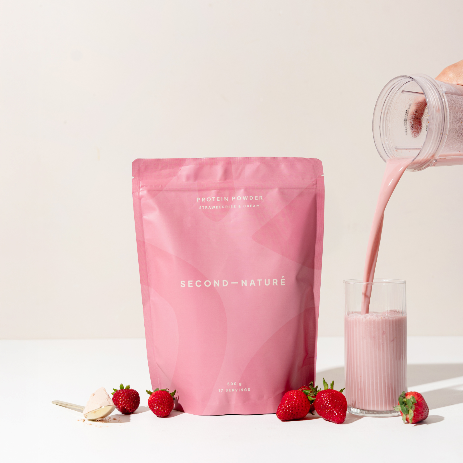 Strawberries & Cream Pea Protein / 500g