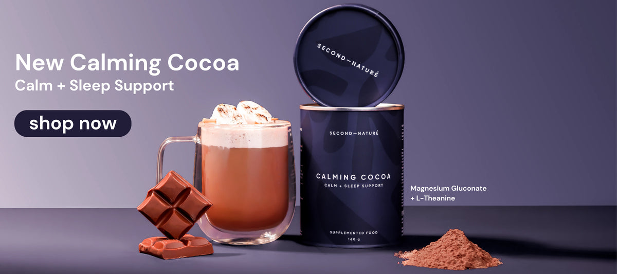 New Calming Cocoa — Calm + Sleep Support